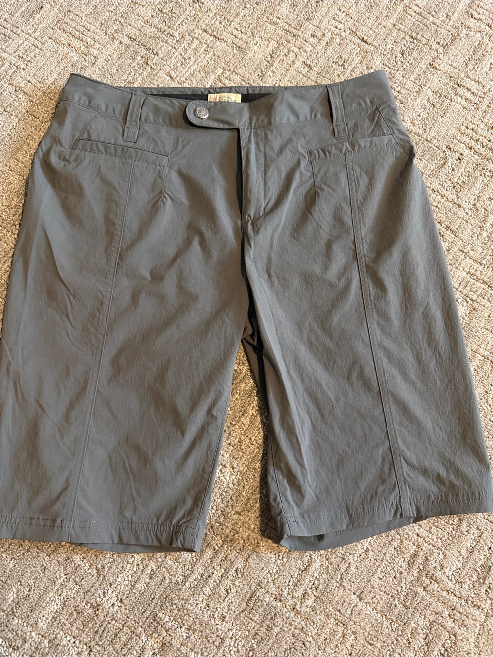 Royal Robbins Women's Gray Bermuda Shorts